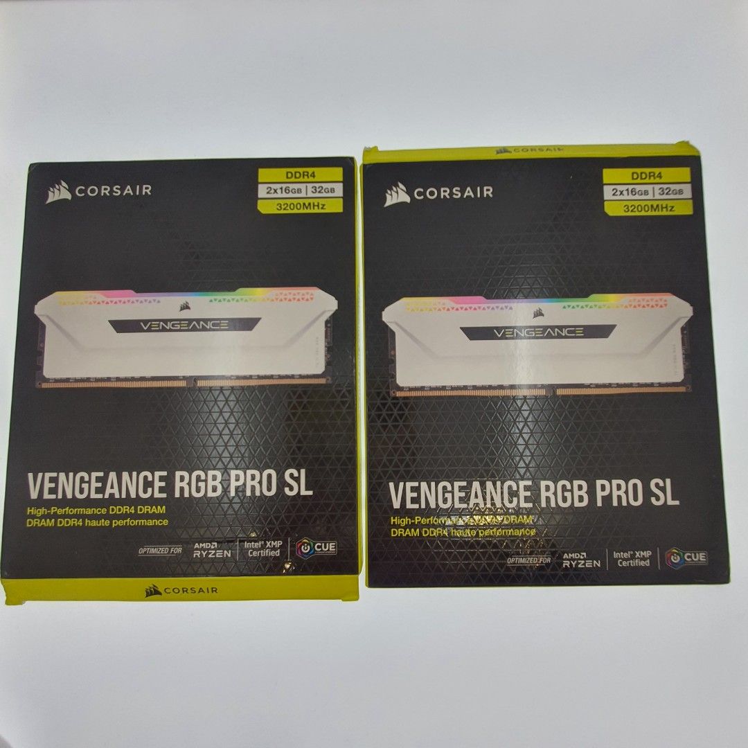 九成九新美水冇保Corsair Vengeance RGB Pro SL 64GB (16GB x4) DDR4