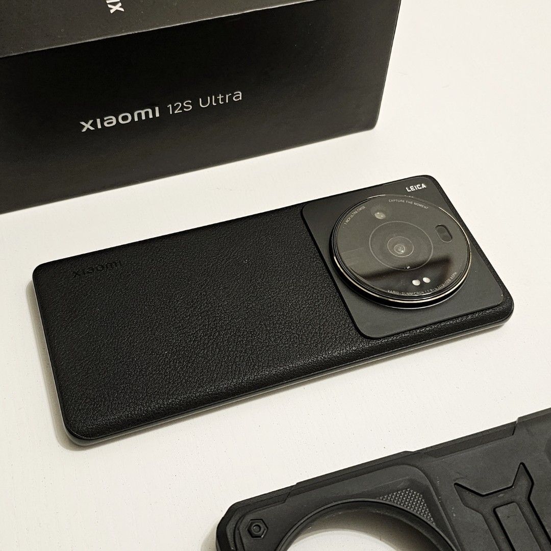 小米Xiaomi 12s Ultra 5G 12+256GB 黑色Black 送機殼, 手提電話, 手機