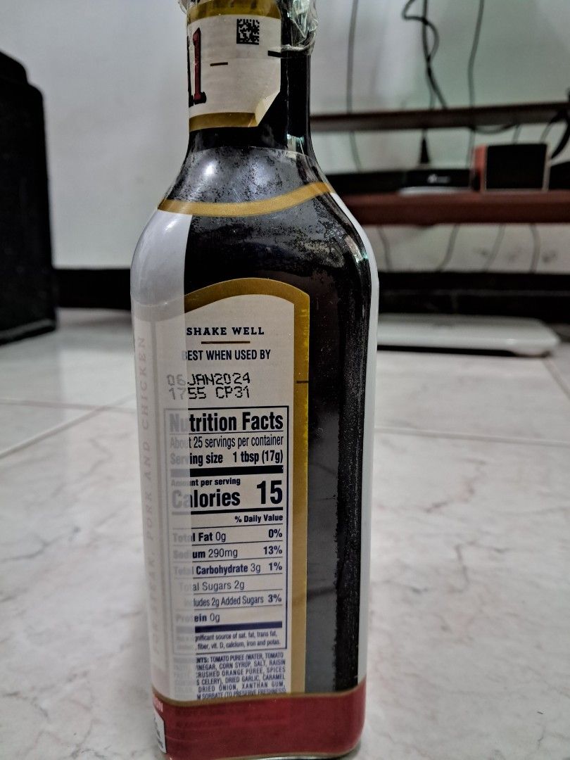 A1 Steak Sauce (Category: Spice & Seasoning) located in Manila. Submitted by chloemrqz (Listing ID 1233082408, Image 2). Description: Need fund for school fee. AUTHENTIC. A1 Steak Sauce - 500 for bundle (15oz per bottle) **January 2024 expiry** Location: Antipolo/Pasig MOD: Gcash or Security Bank only Shipping: J&T, OK for Lalamove pick up (sf/df shouldered by the buyer).