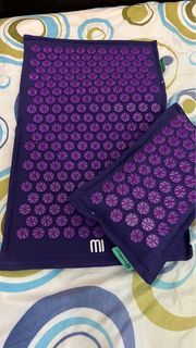 Accupressure Mat and Pillow Set for Back / Neck Relief