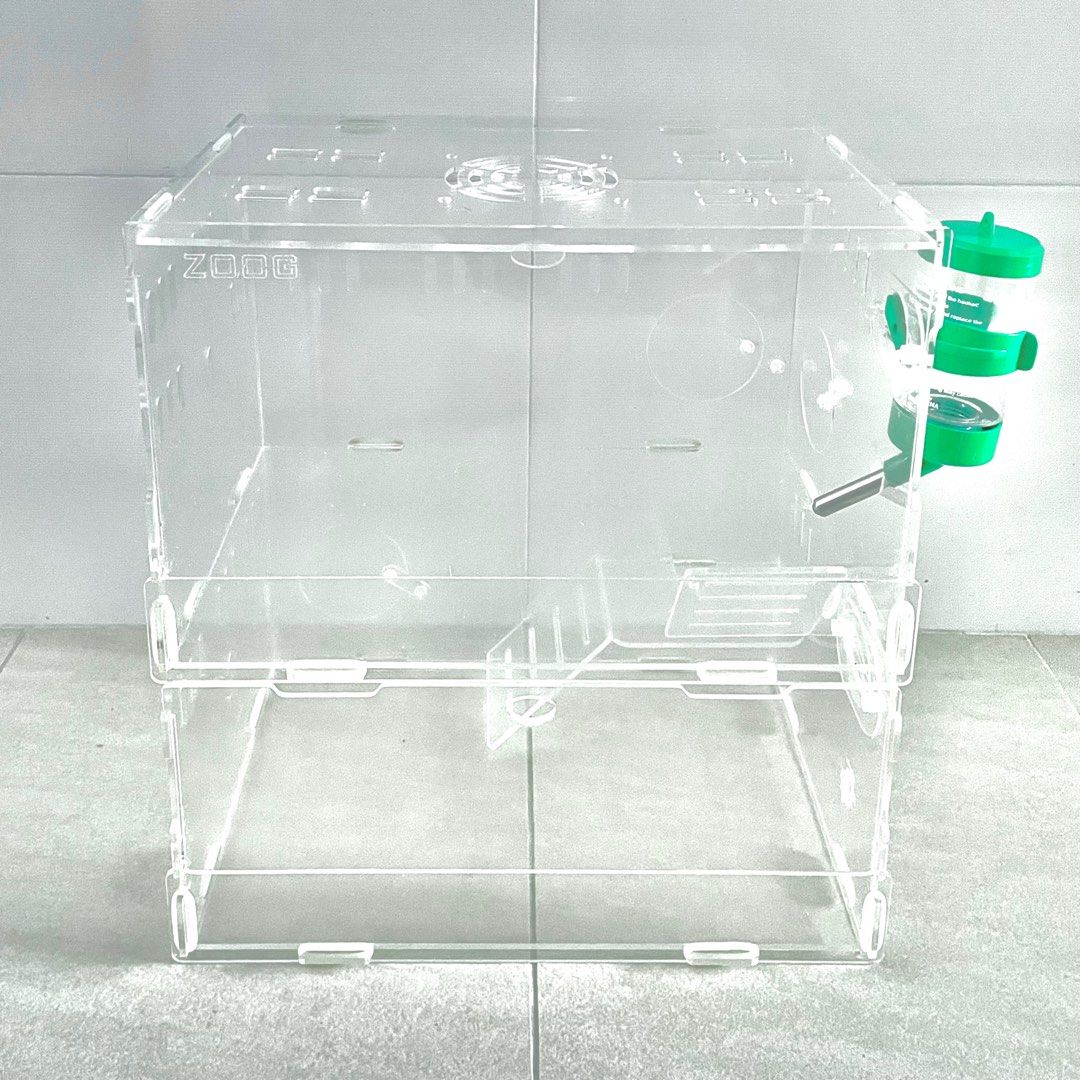 Picture of Acrylic Hamster Cage (2 Levels), Pet Supplies, Homes & Other Pet ...