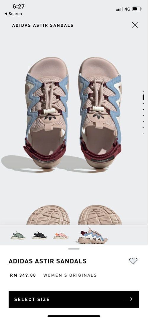 Adidas 4g sandals store