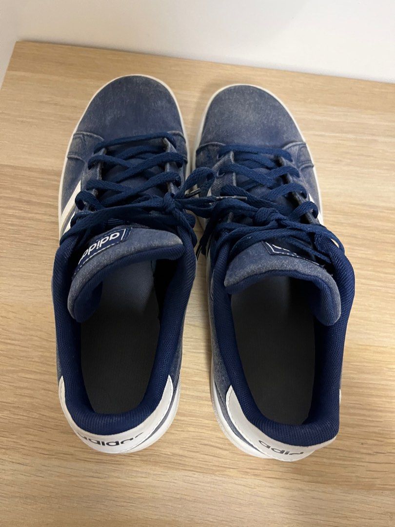 Adidas Grand Court Blue Men s Fashion Footwear Sneakers on Carousell