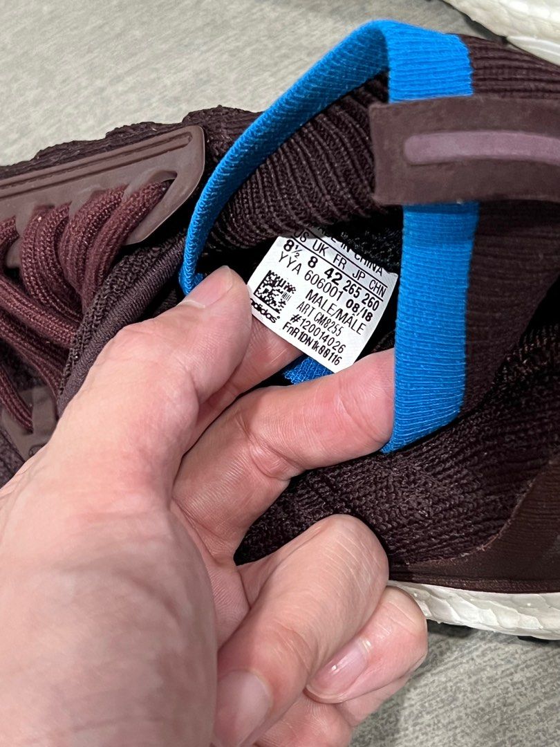 Adidas mens ultra boost all terrain running shoes deals  maroon/blue