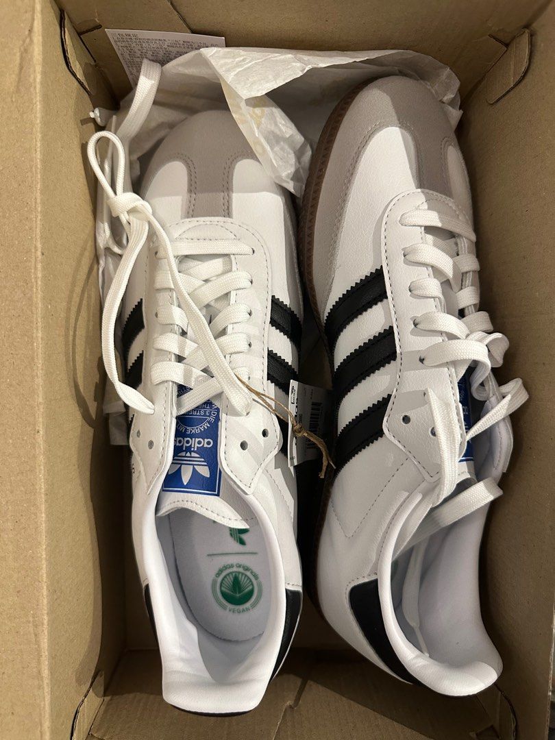 Adidas Samba (vegan), Men's Fashion, Footwear, Sneakers on Carousell