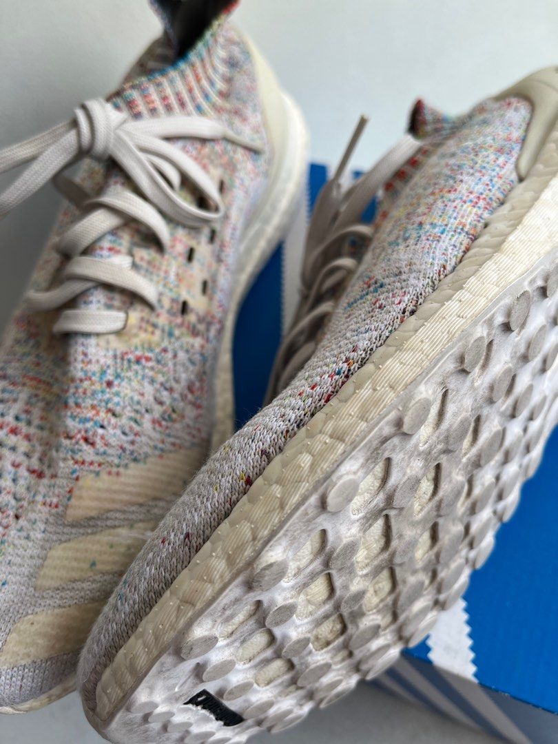 Ultra boost uncaged white on sale multicolor