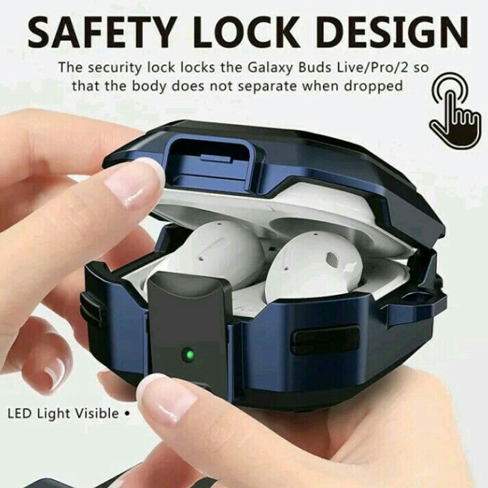 Advanced Security Lock Anti Lost Wireless Bluetooth Earphone Case