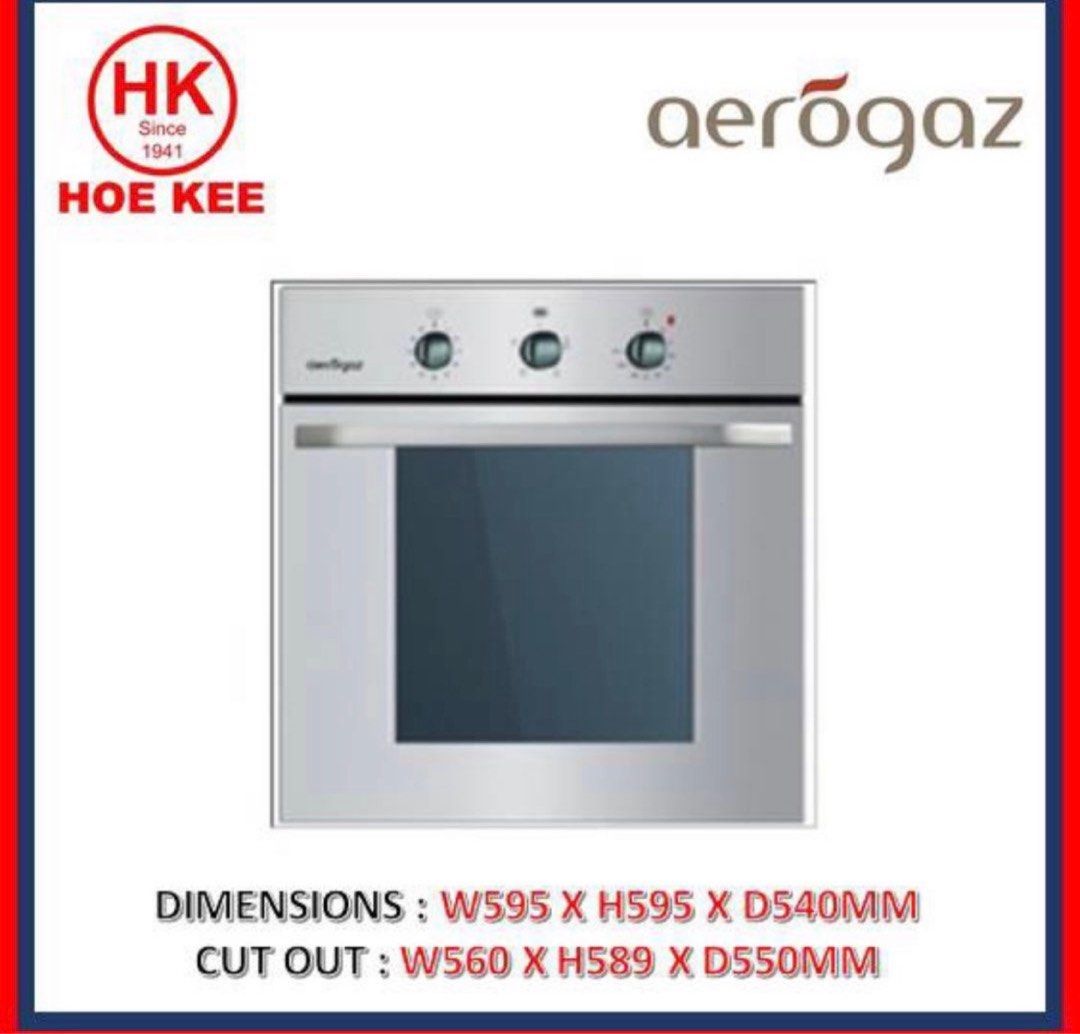 Aerogaz built top in oven