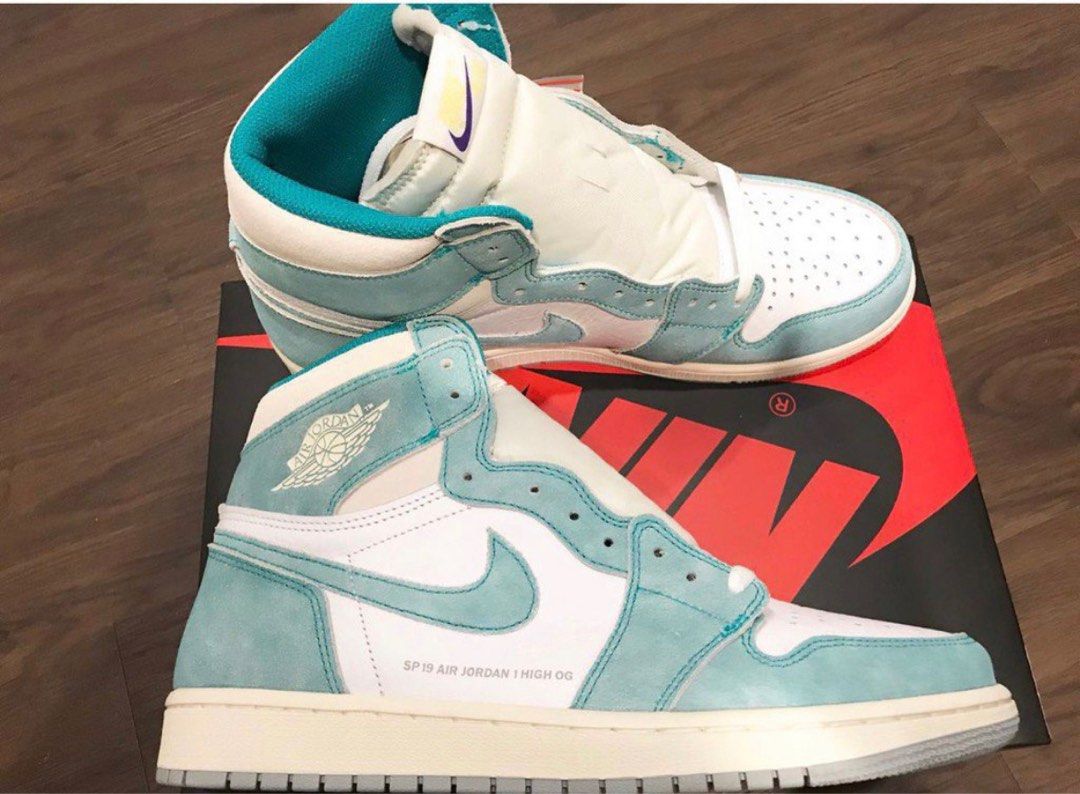 Nike air jordan 1 retro turbo green online