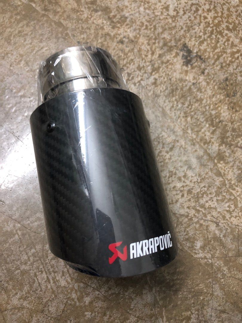 [BRAND NEW] Akrapovic Carbon Fiber Design Reflective Matte Straight