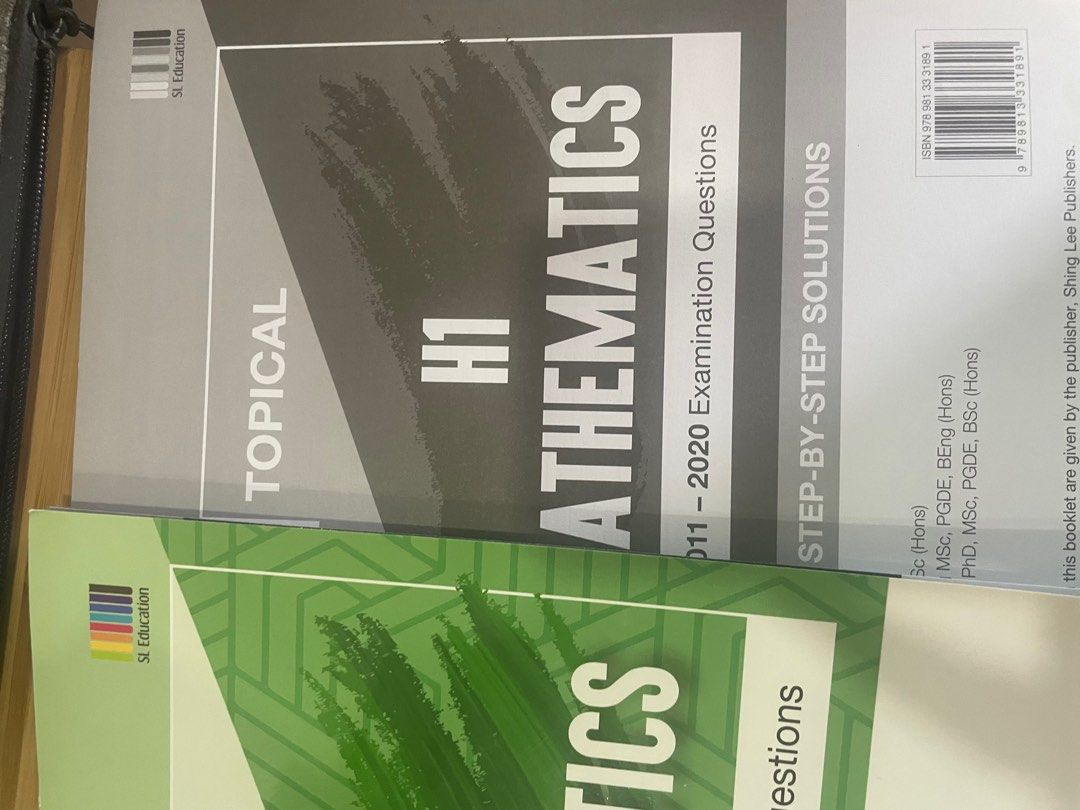 H1 Math Notes Alevel H1 mathematics 2011-2020, Hobbies & Toys, Books & Magazines ...