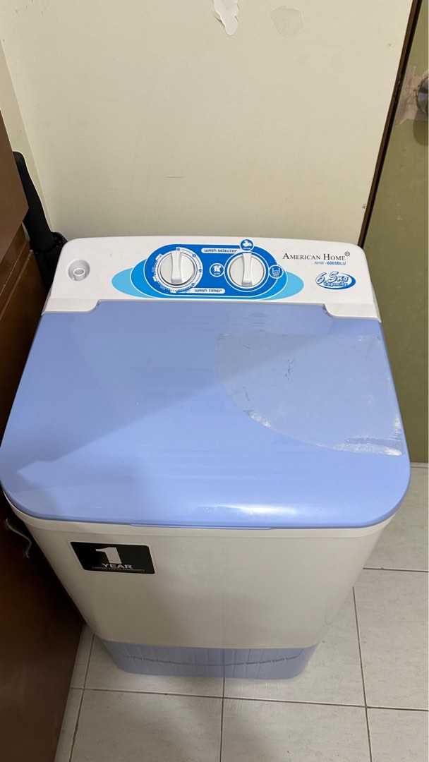 American home washing top machine single tub