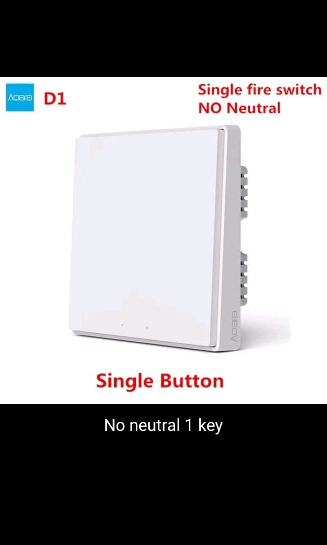 Aqara D1 Neutral Switch, TV & Home Appliances, Electrical, Adaptors