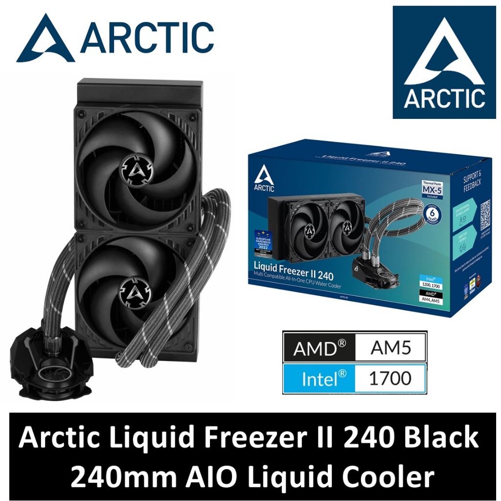 ARCTIC Liquid Freezer II 240 - Multi Compatible All-in-One CPU AIO ...