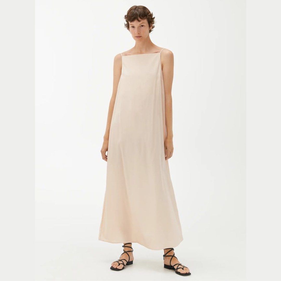Arket Cotton Voile Slip Dress, Women's Fashion, Dresses u0026 Sets, Dresses on  Carousell