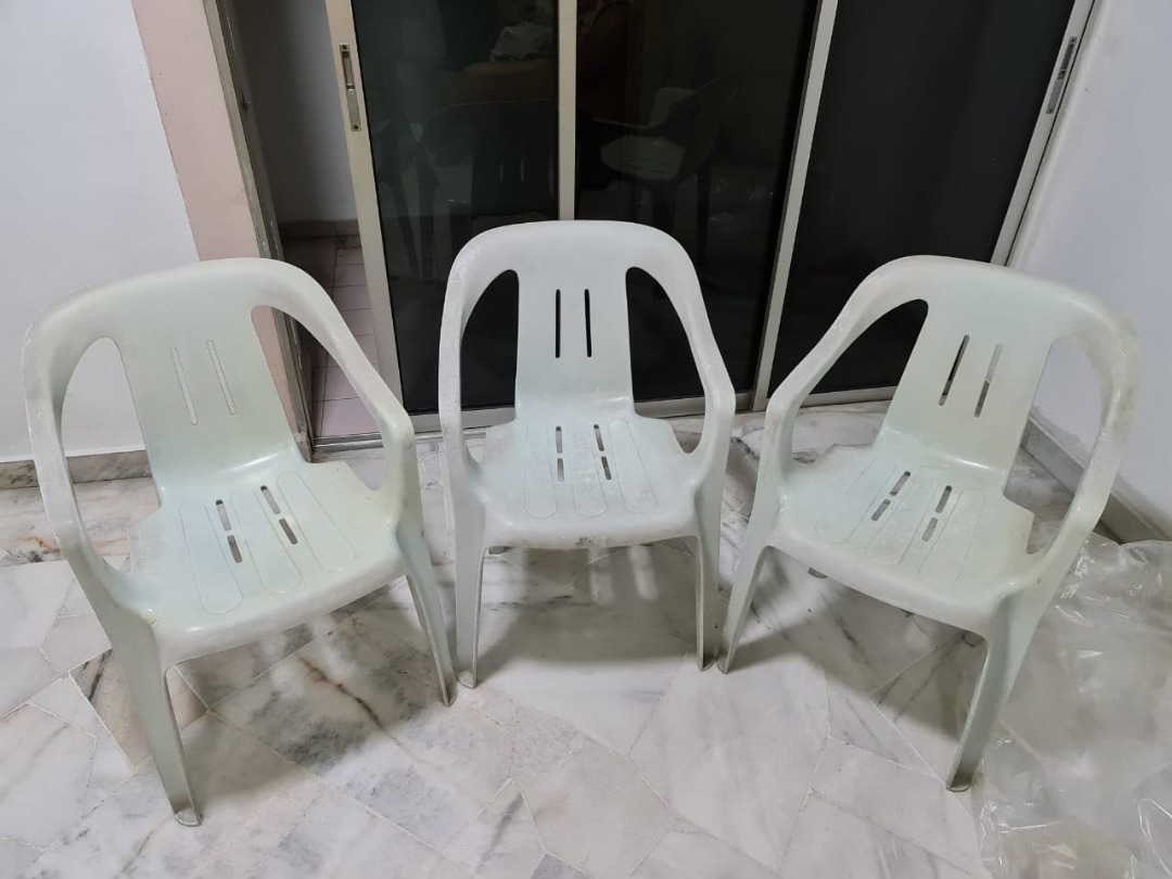 ArmRest Plastic Chair, Rest ARM rest, KERUSI rehat lengan, Furniture ...