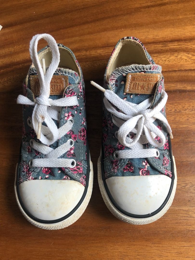 Girls 2025 denim converse