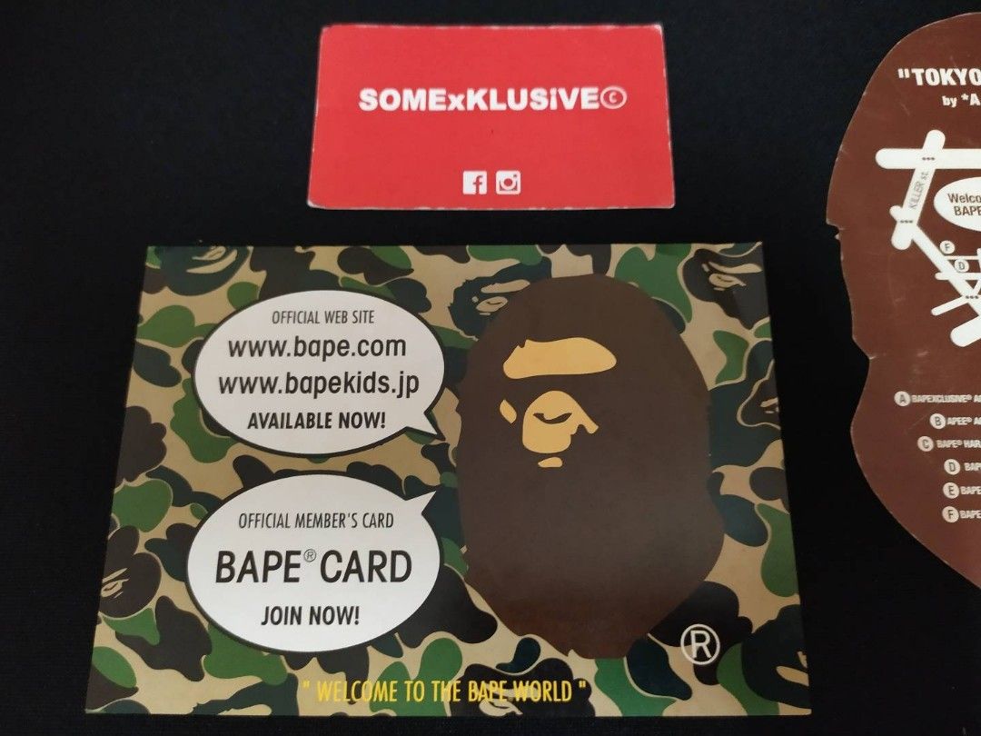 Bape A Bathing Ape Hobbies Toys Collectibles Memorabilia