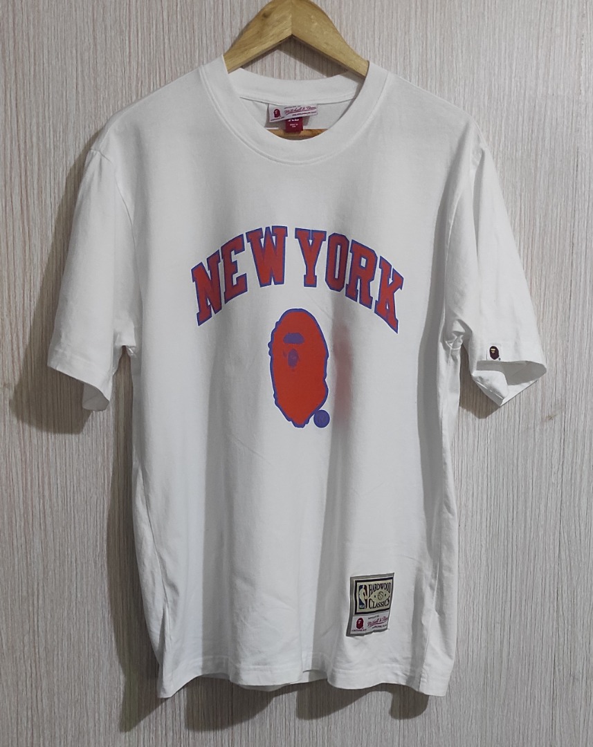 Bape Mithell & Ness New York Yankees Jersey, Men's Fashion, Tops & Sets,  Tshirts & Polo Shirts on Carousell