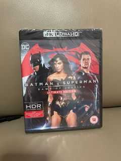 BATMAN V SUPERMAN 4K ULTRA HD + BLU-RAY (UK)