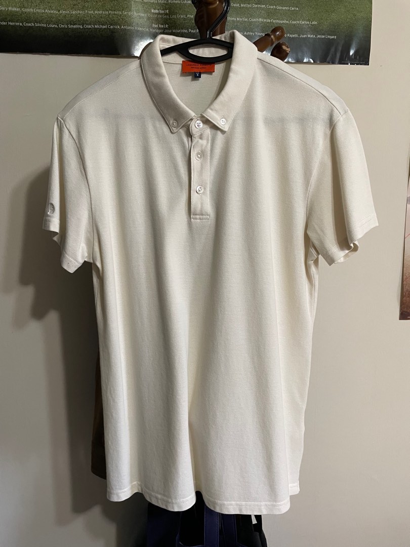 Benjamin Barker Polo Shirt (Off-White), Men's Fashion, Tops & Sets ...
