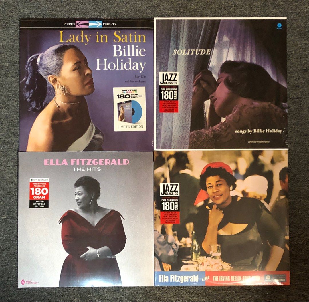 英盤‼︎ BILLIE HOLIDAY・ELLA FITZGERALD SP盤-