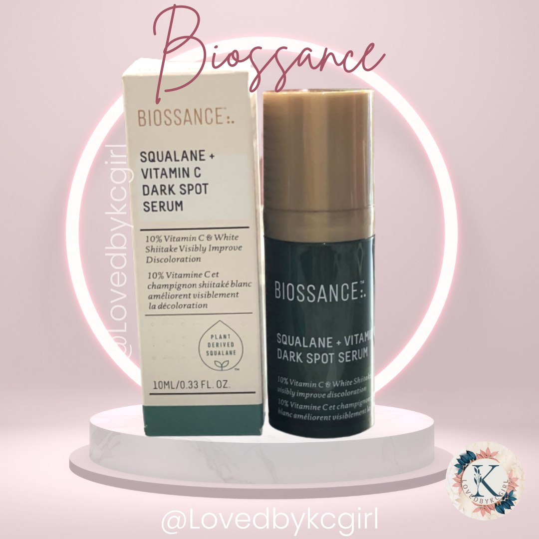 Biossance squalane + Vit C dark spot serum 10mL with box on Carousell