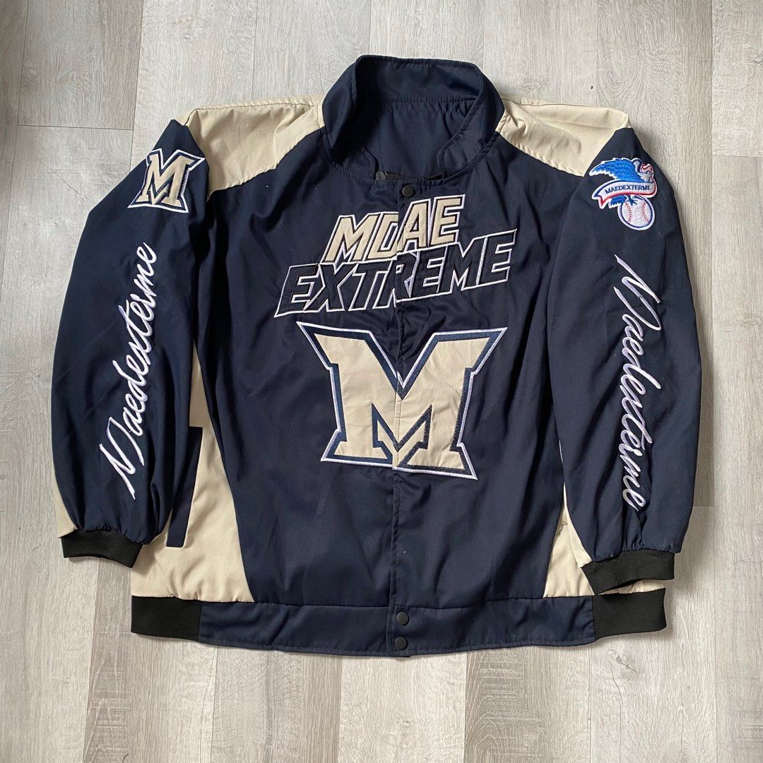 Blue Racing Jacket, Men's Fashion, Coats, Jackets and Outerwear on ...
