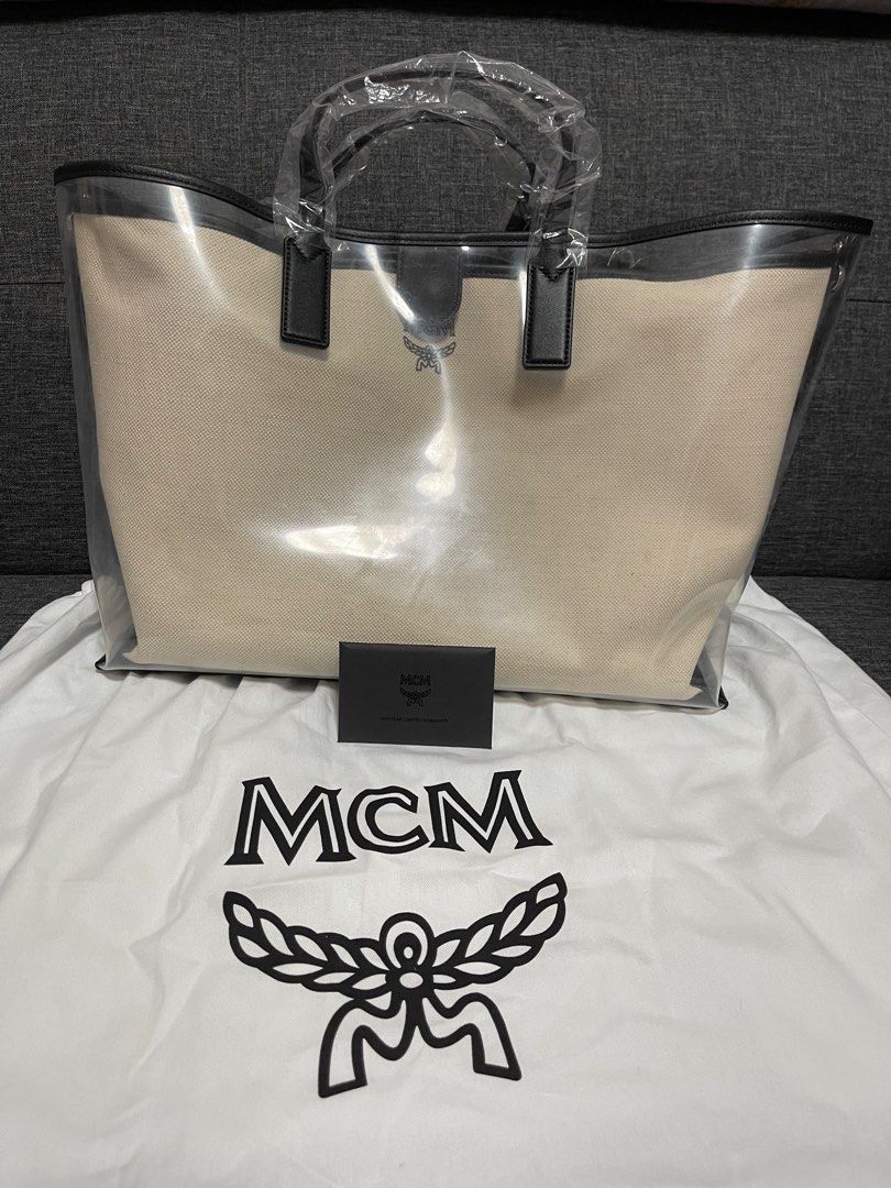 Clear mcm hotsell bag