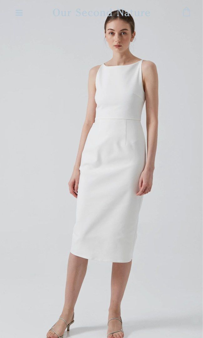 Boat neck online pencil dress