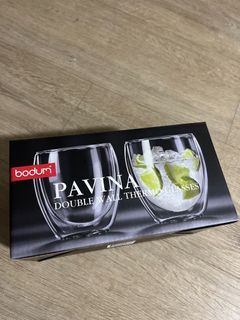BODUM Pavina Double Wall Thermo-Glasses - 15 fl.oz - Set of 2