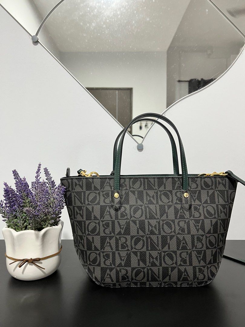 Bonia Gladiosa Monogram Small Tote Bag, Women's Fashion, Bags & Wallets,  Shoulder Bags on Carousell