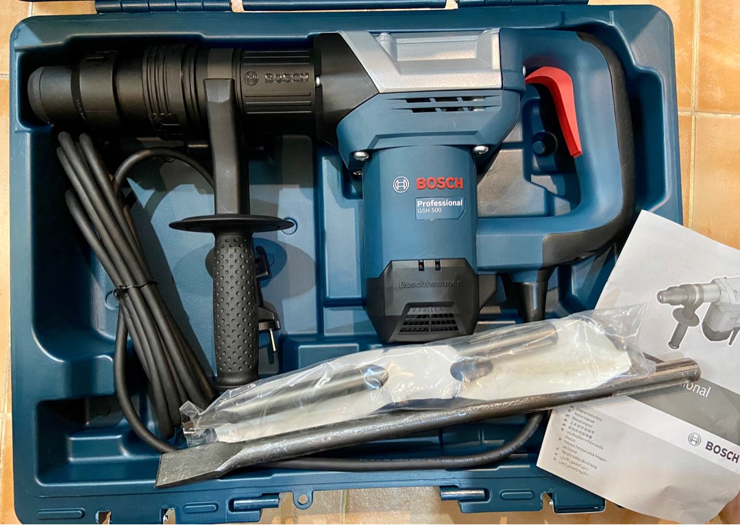Bosch Demolition hammer SDS Max GSH 500, Commercial & Industrial