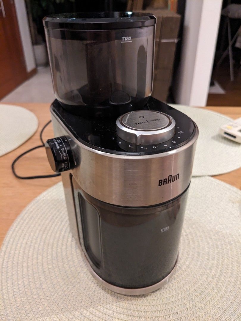 Braun Coffee Bean Grinder, TV & Home Appliances, Kitchen Appliances, Coffee Machines & Makers on