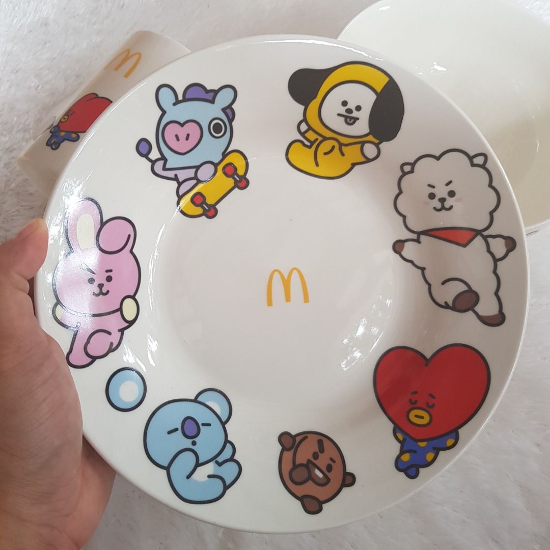 BT21 Ceramic Set McD on Carousell