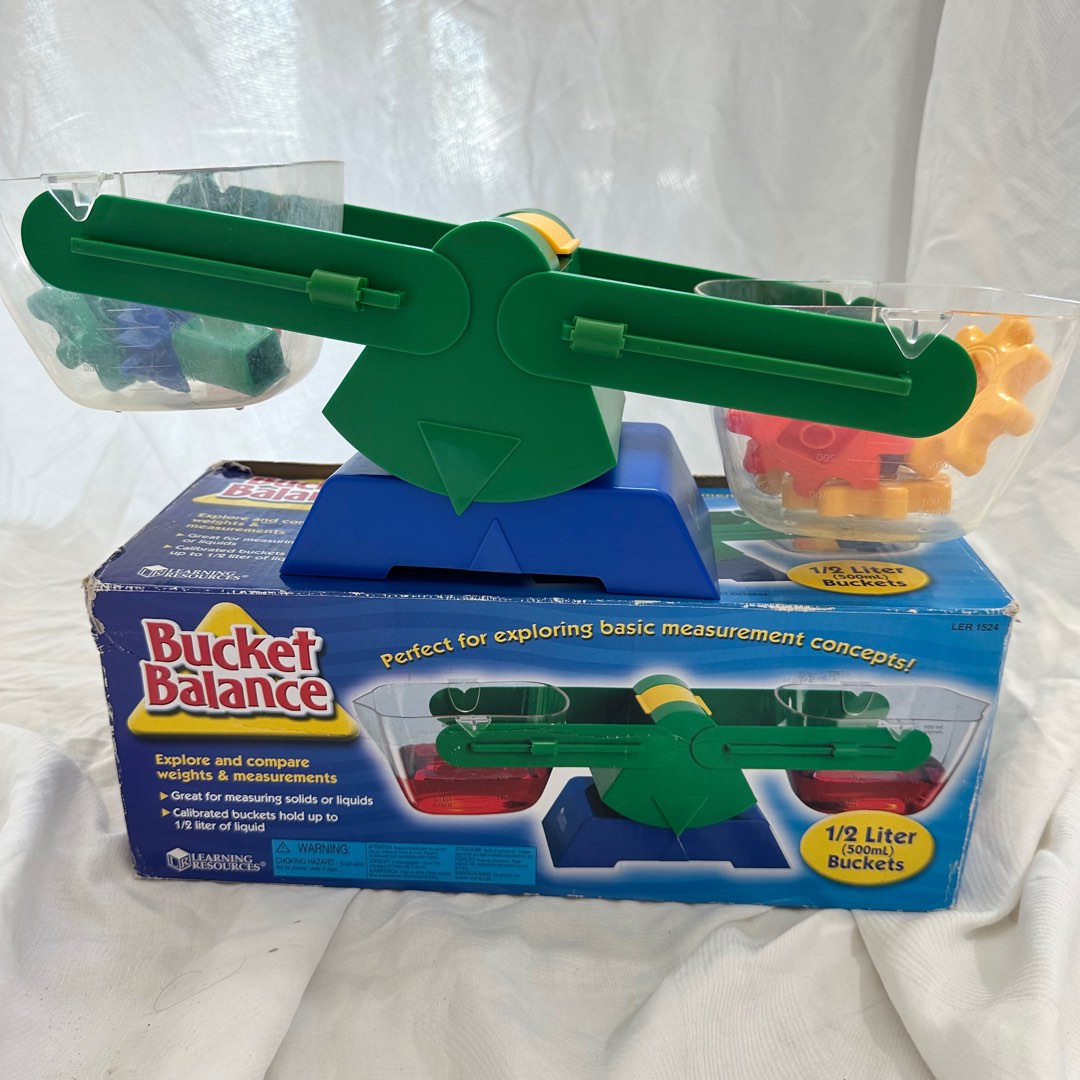 Bucket Balance weighing scale, Hobbies & Toys, Toys & Games on Carousell
