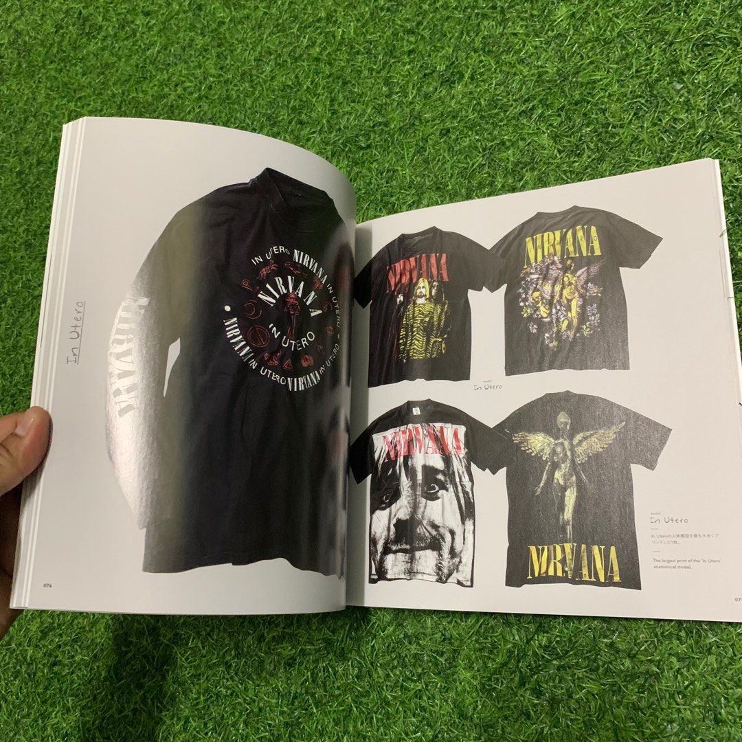 Nirvana t-shirt online book hello