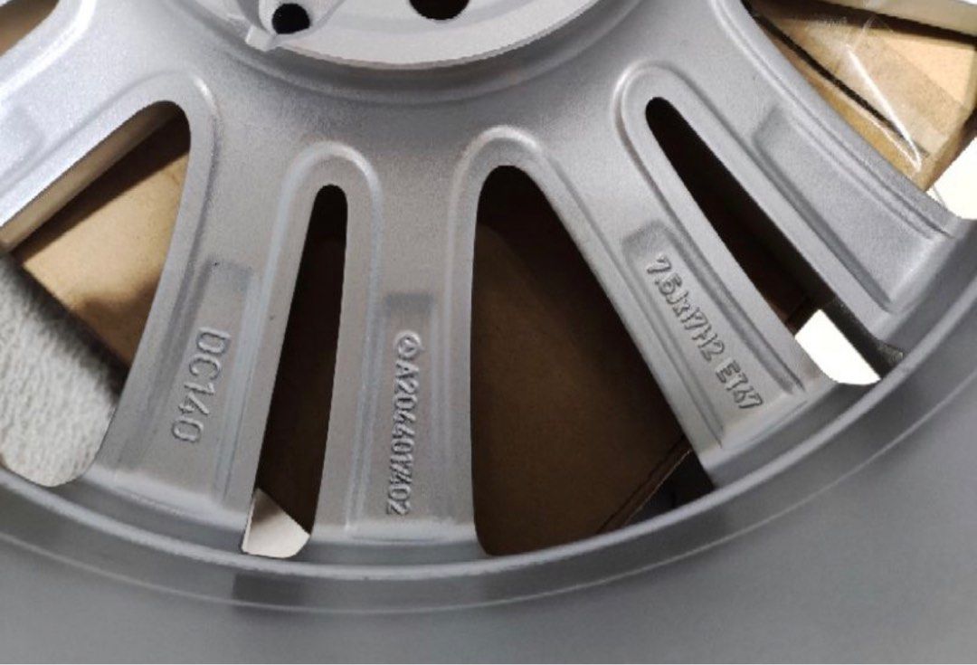 C250 c200 rims for sale w204 mercedes, Auto Accessories on Carousell