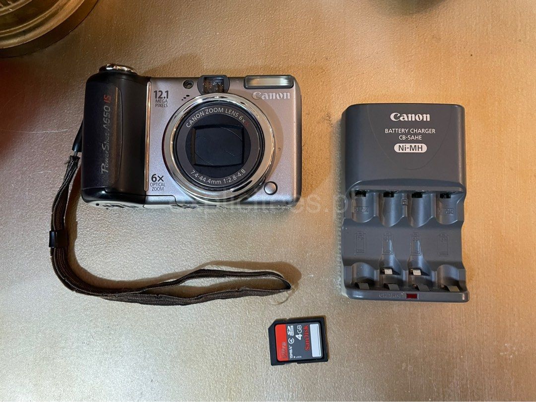 Canon A650 IS, Photography, Cameras on Carousell
