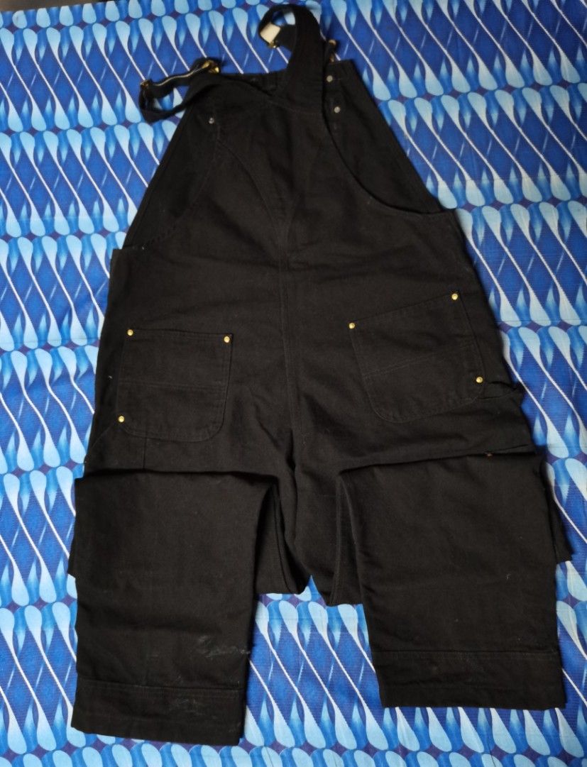 Carhartt overall shorts best sale