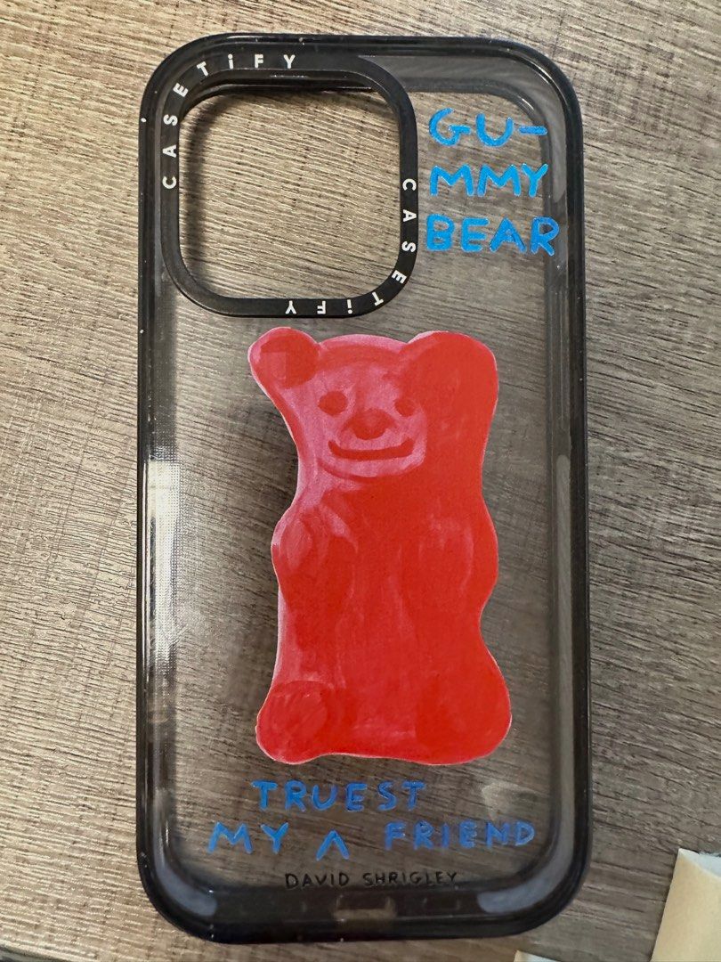 Casetify gummy bear iPhone 14 Pro Case, 手提電話, 電話及其他裝置