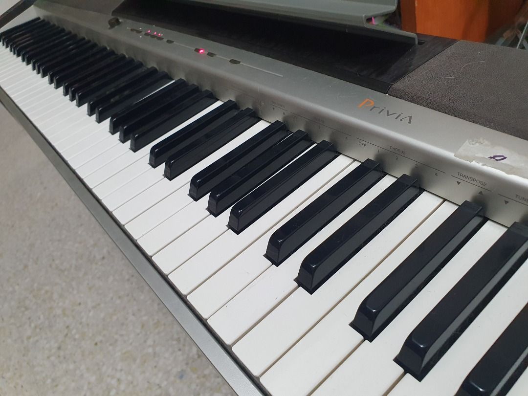 Casio Privia PX120 digital piano, Hobbies & Toys, Music & Media