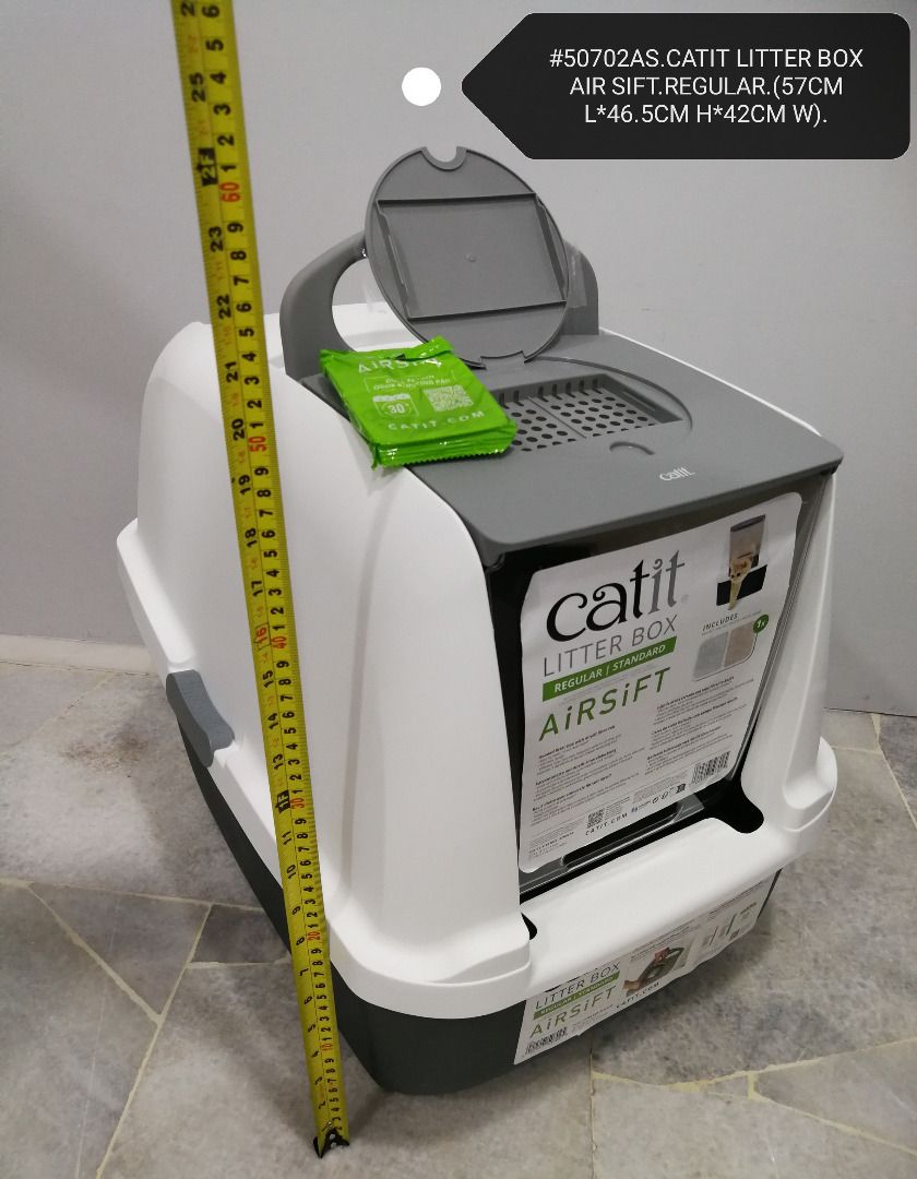Catit hooded litter pan cheap
