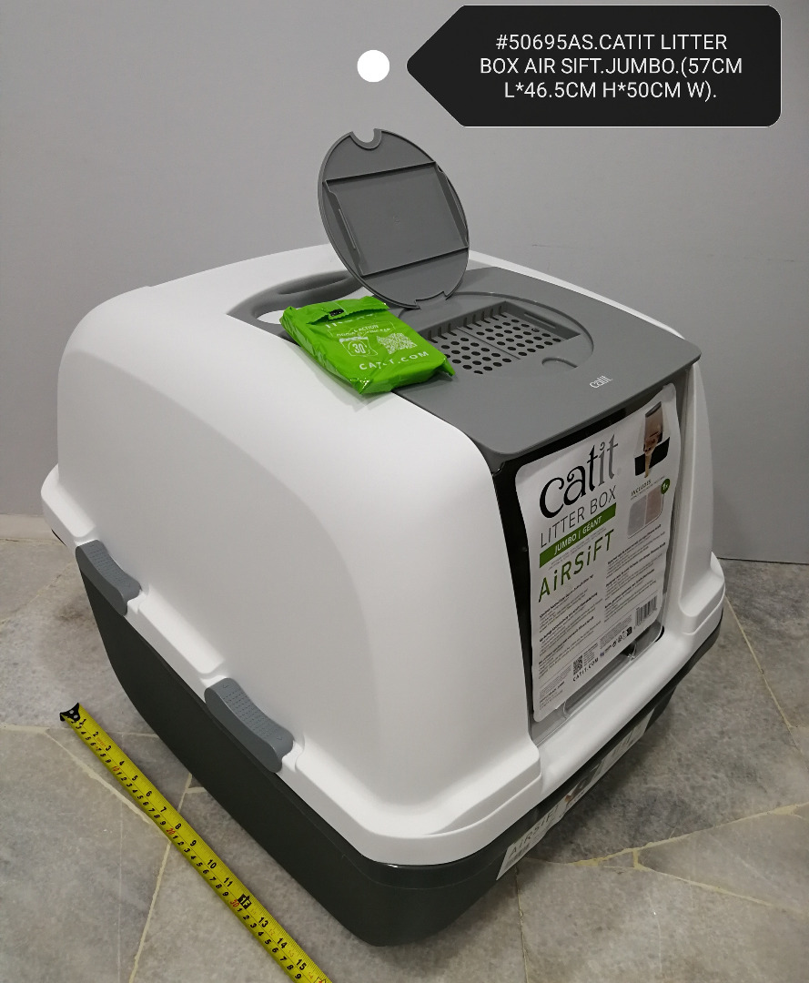 Catit hooded cat litter sale pan kit