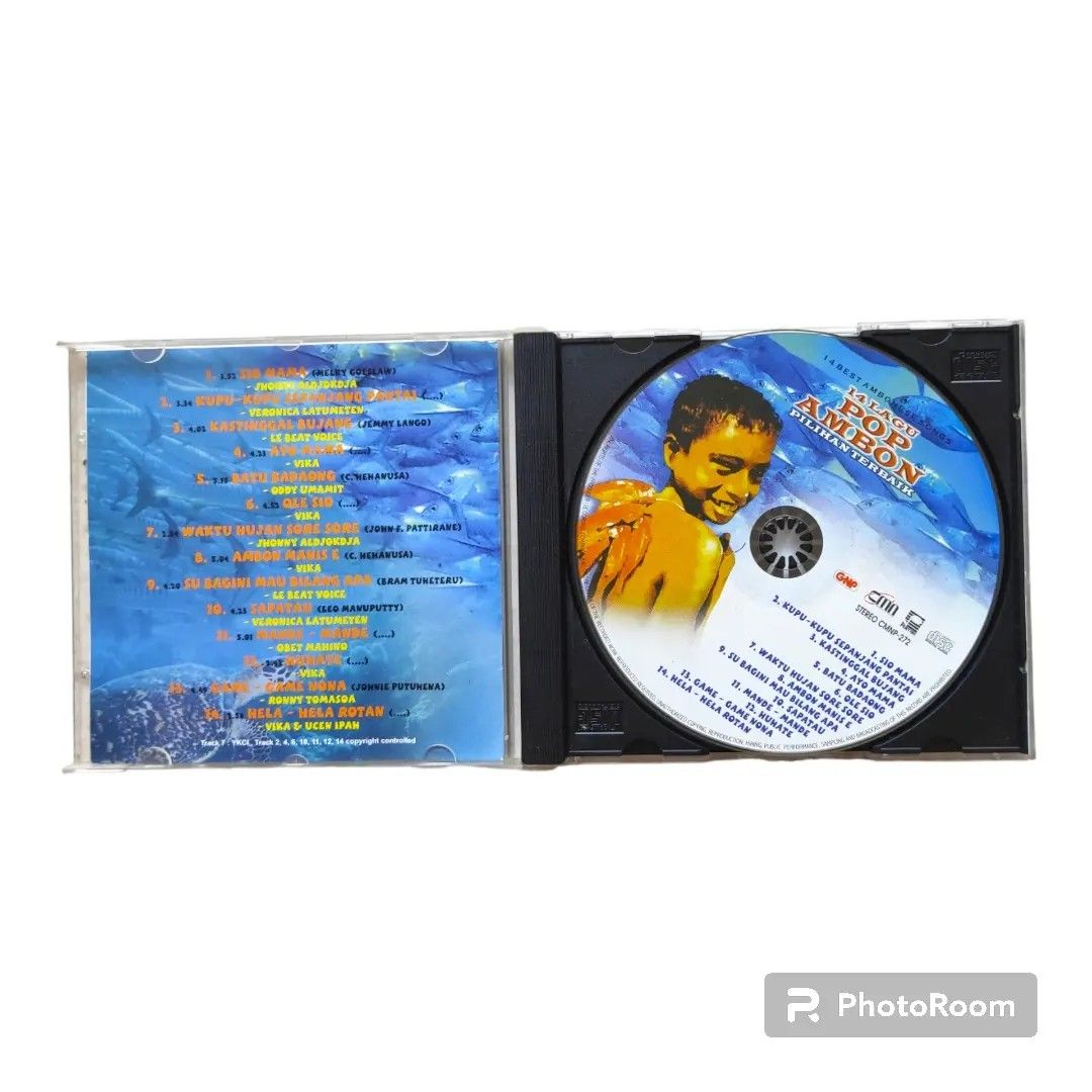 CD 14 Lagu Pop Ambon Pilihan Terbaik, Musik & Media, CD, DVD & Lainnya