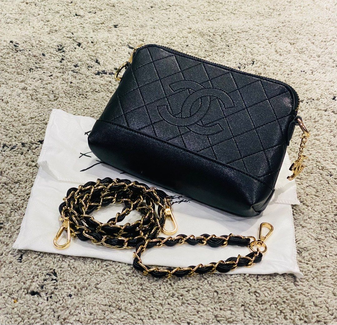 Chanel VIP gift cross body bag, Luxury, Bags & Wallets on Carousell