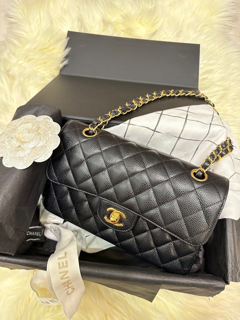 Chanel Classic Small Flap Bag with GHW, Luxury, Bags & Wallets on