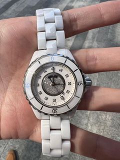 J12 marine watch Chanel Black in Rubber - 30479645