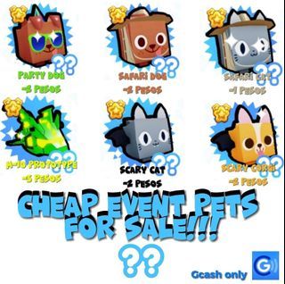 CHEAP EVENT PETS FOR SALE!!! (Gcash only)