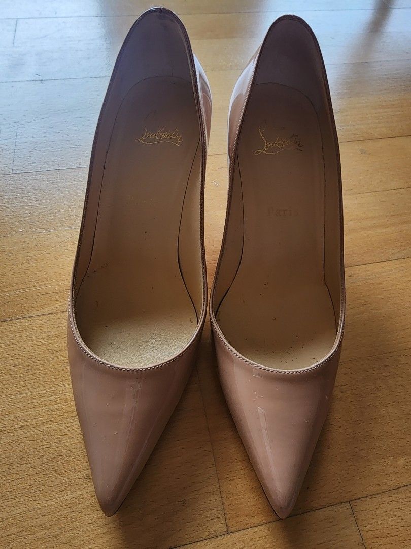 Christian louboutin nude heels sale